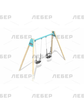 Качели двойные