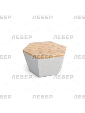 Скамья бетонная "Гексаэдр"