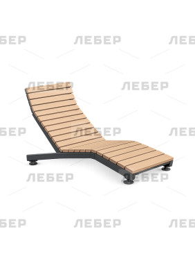 Лежак парковый "Базис"