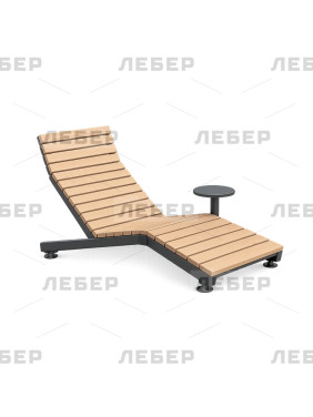 Лежак парковый "Базис" со...