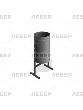Урна металлическая круглая...