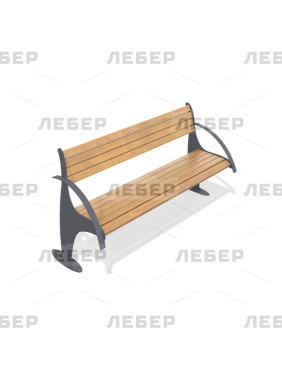 Диван парковый