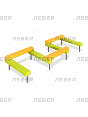 Бум-бревно "Змейка-2"