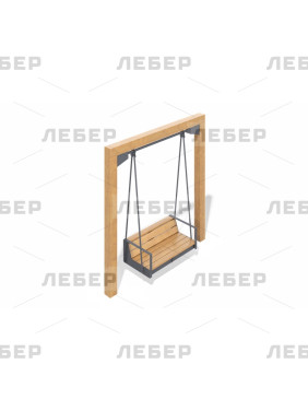 Качели парковые