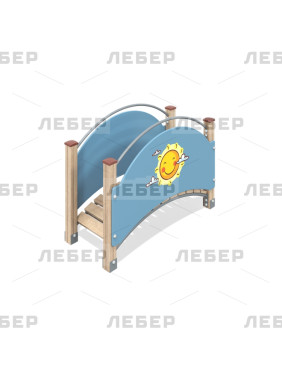 Мостик деревянный