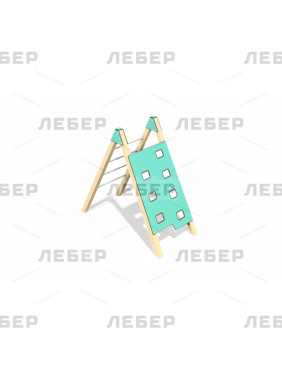 Стенка для перелезания на...