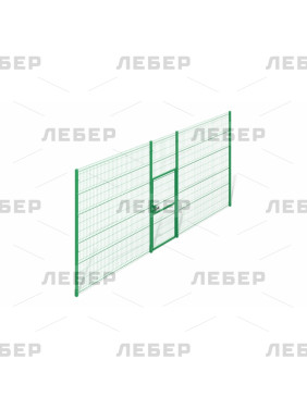 Ограждение из сетки 3D со...