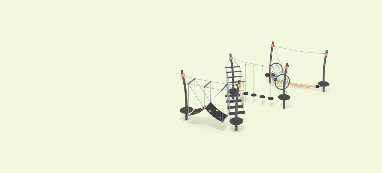 Канатный лабиринт "Лоуренс"